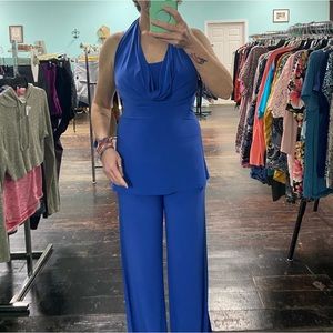 Joseph Ribkoff blue one piece jumper.